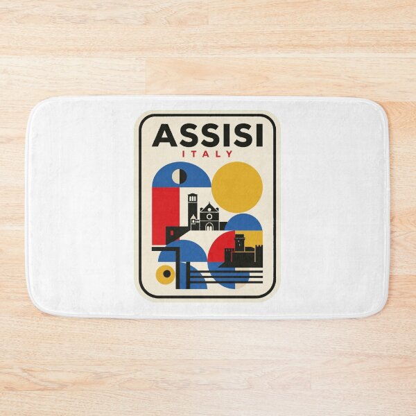 Item preview, Retro Assisi Bauhaus Geometric Skyline designed and sold by k3rstman1.