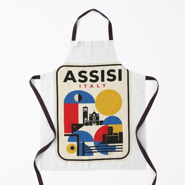 Item preview, Retro Assisi Bauhaus Geometric Skyline designed and sold by k3rstman1.