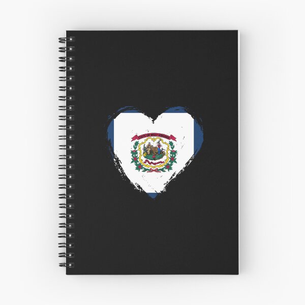 Item preview, Distressed West Virginia Flag Heart WV designed and sold by shitpostee.