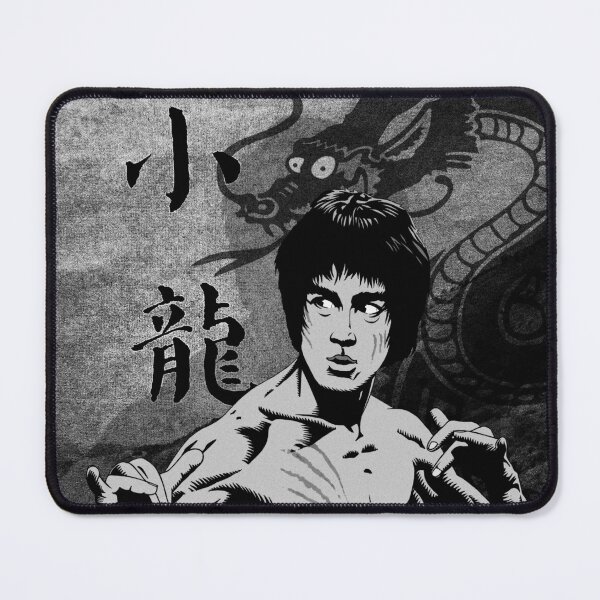 Item preview, Bruce Lee dragon design (bw) designed and sold by trisfits.