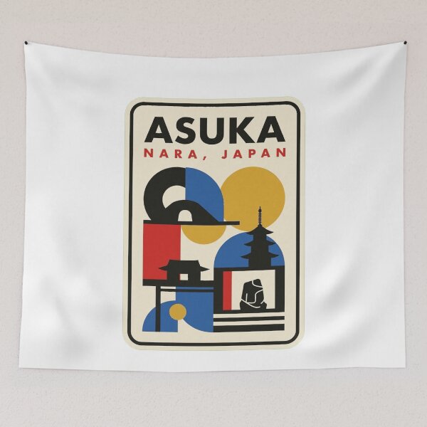 Item preview, Retro Asuka Bauhaus Geometric Skyline designed and sold by k3rstman1.