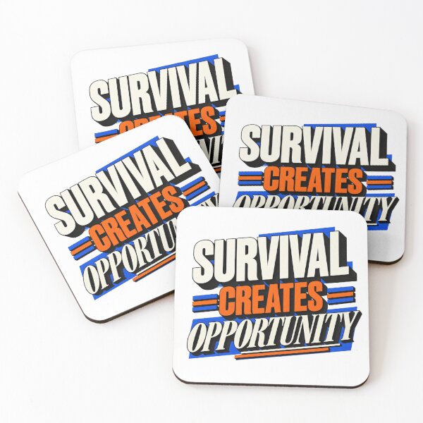 Item preview, Survival Creates Opportunity Modern Risk Mindset designed and sold by VolatilityEdge.