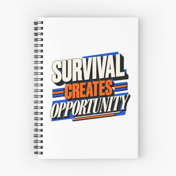 Item preview, Survival Creates Opportunity Modern Risk Mindset designed and sold by VolatilityEdge.