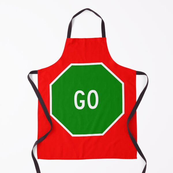 Item preview, Green Go Stop Sign designed and sold by Karate Octopus.