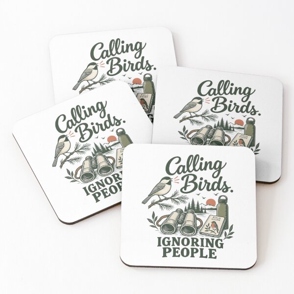 Item preview, Calling Birds Ignoring People designed and sold by CampAndCoast.