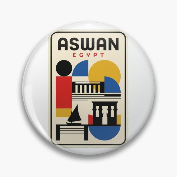 Item preview, Retro Aswan Bauhaus Geometric Skyline designed and sold by k3rstman1.