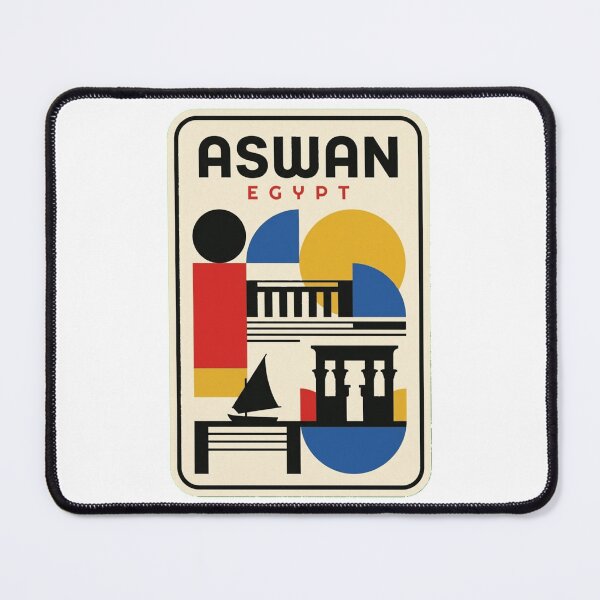 Item preview, Retro Aswan Bauhaus Geometric Skyline designed and sold by k3rstman1.