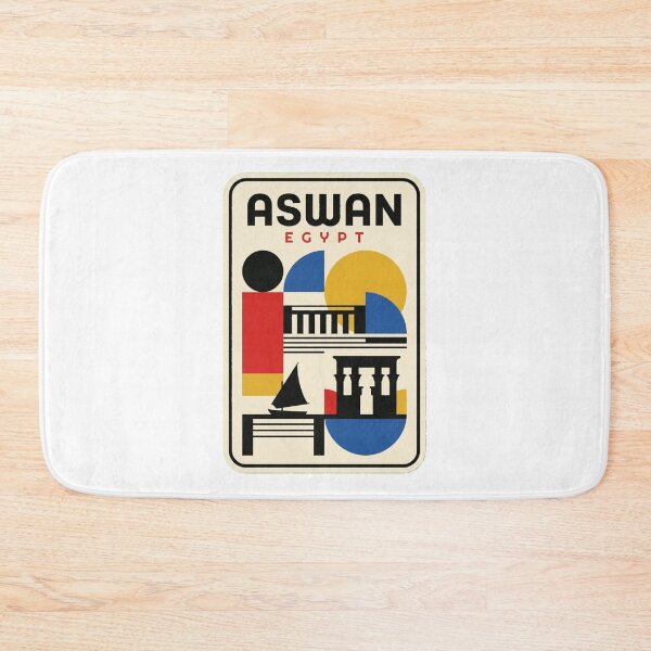 Item preview, Retro Aswan Bauhaus Geometric Skyline designed and sold by k3rstman1.