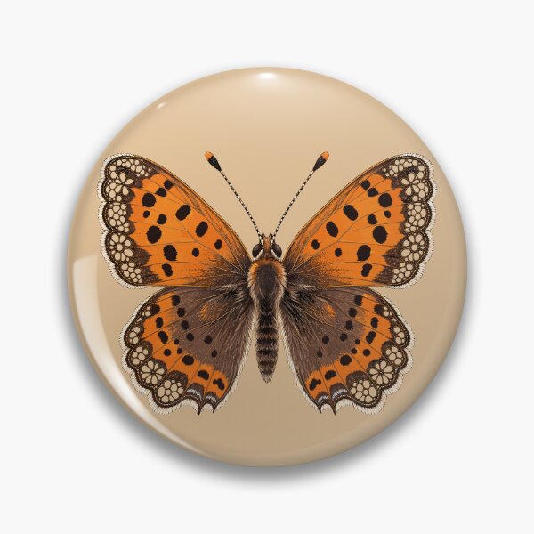 Item preview, Laced female large copper butterfly designed and sold by etherElric.