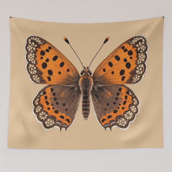 Item preview, Laced female large copper butterfly designed and sold by etherElric.