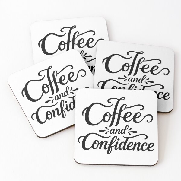 Item preview, coffee and confidence designed and sold by OCD_JESSICA.