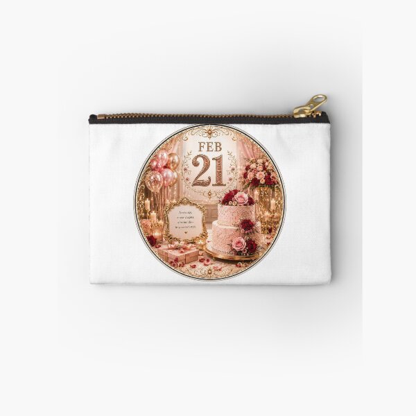Item preview, February 21 Elegant Birthday Celebration Design designed and sold by LunaMoments.