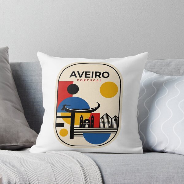 Item preview, Retro Aveiro Bauhaus Geometric Skyline designed and sold by k3rstman1.