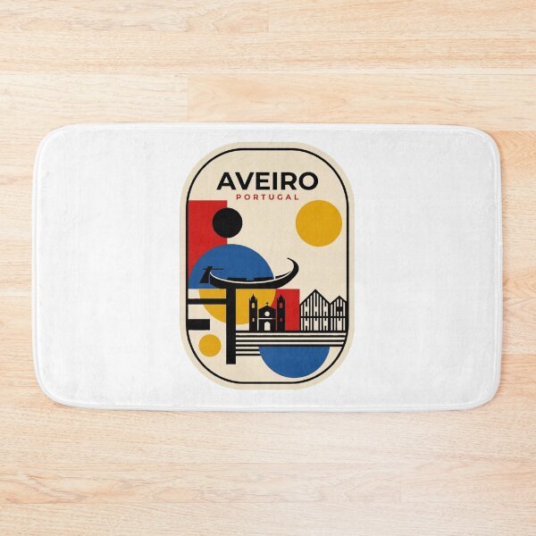 Item preview, Retro Aveiro Bauhaus Geometric Skyline designed and sold by k3rstman1.