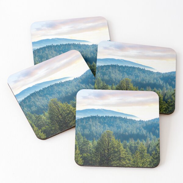 Item preview, Mountain Forest Overlook | Scenic Pine Landscape Photography designed and sold by TheHikersEye.