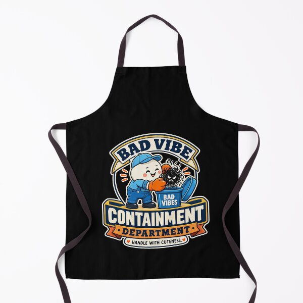 Item preview, Cute Bad Vibe Containment Department designed and sold by elderberry.