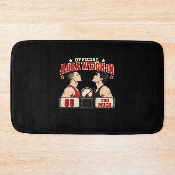Item preview, Funny Official Aura Weigh-In Battle Humor Art designed and sold by elderberry.