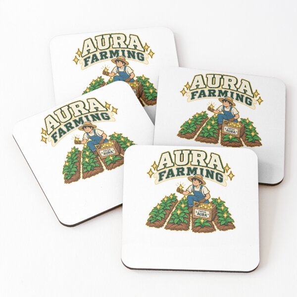 Item preview, Fresh Aura Farming Cartoon Farmer designed and sold by elderberry.