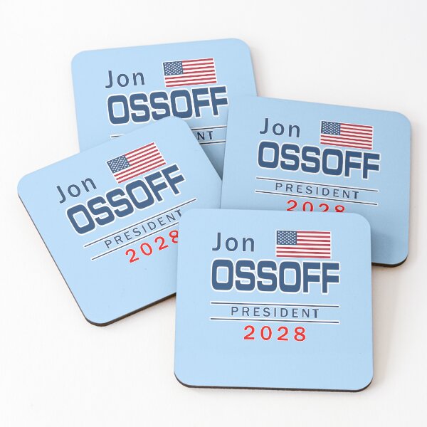 Item preview,  JON OSSOFF FOR PRESIDENT in 2028  designed and sold by LoveAndDefiance.