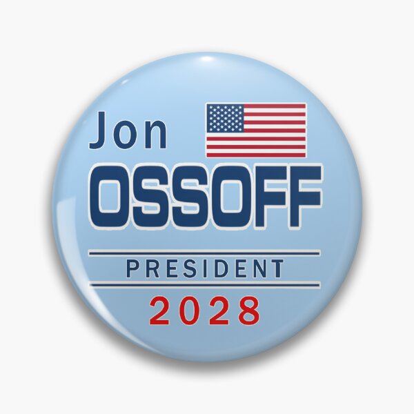 Item preview,  JON OSSOFF FOR PRESIDENT in 2028  designed and sold by LoveAndDefiance.