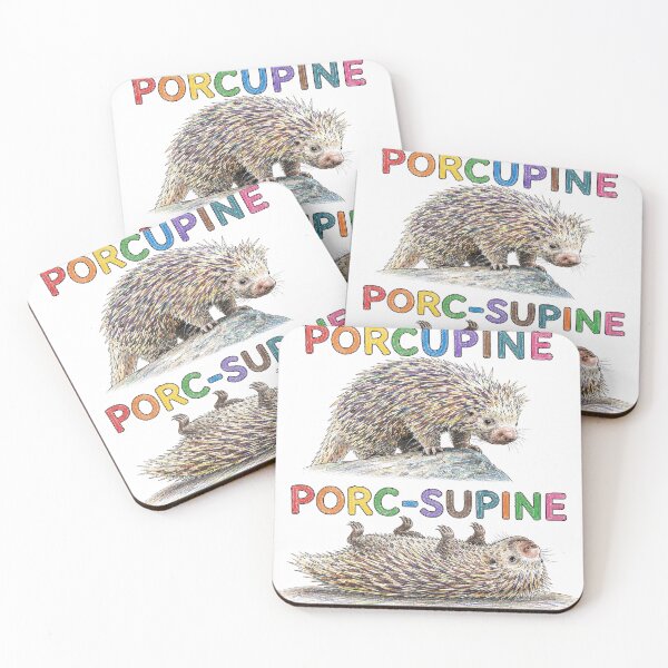 Item preview, porcupine porc-supine designed and sold by PhiloDoh.
