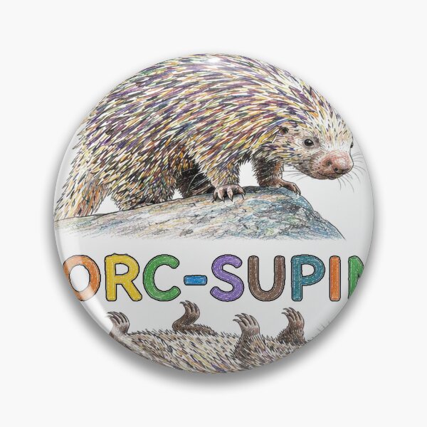 Item preview, porcupine porc-supine designed and sold by PhiloDoh.