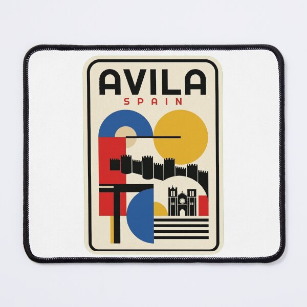 Item preview, Retro Avila Bauhaus Geometric Skyline designed and sold by k3rstman1.