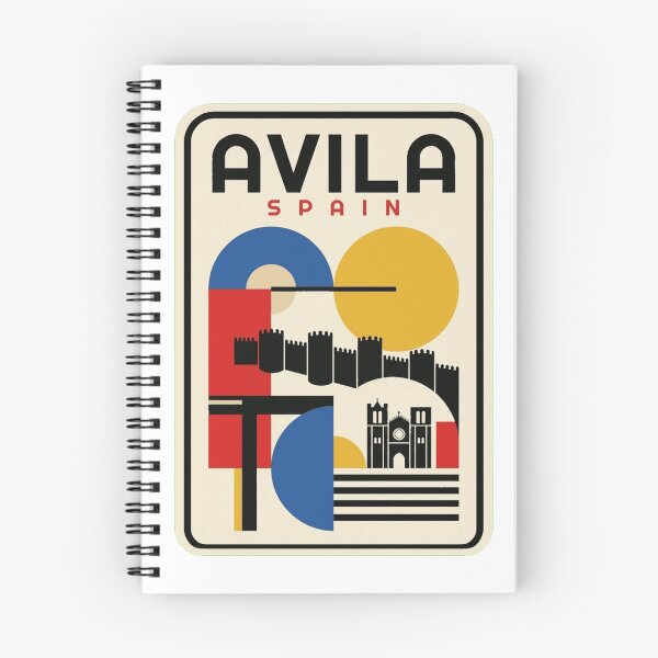Item preview, Retro Avila Bauhaus Geometric Skyline designed and sold by k3rstman1.