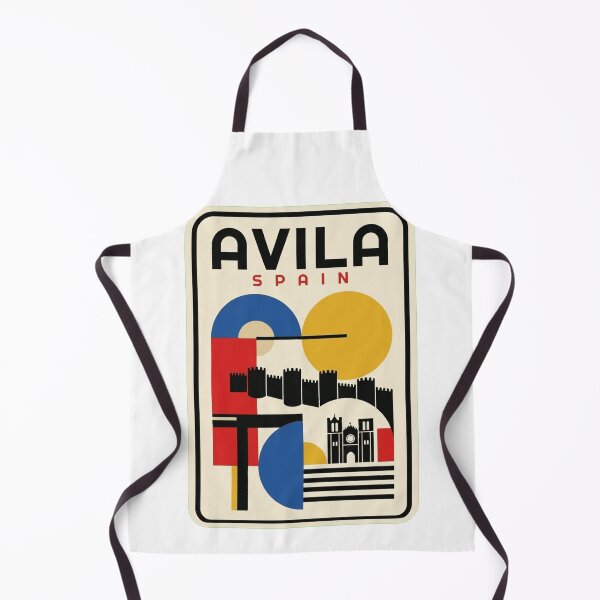 Item preview, Retro Avila Bauhaus Geometric Skyline designed and sold by k3rstman1.