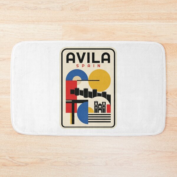 Item preview, Retro Avila Bauhaus Geometric Skyline designed and sold by k3rstman1.