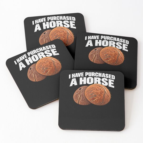 Item preview, Funny I Have Purchased A Horse Coconut Joke Art designed and sold by elderberry.