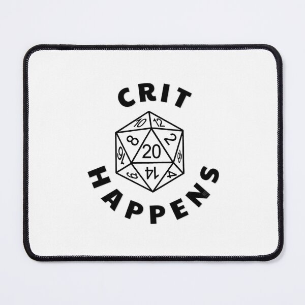 Item preview, Crit happens designed and sold by MitchkatArt.