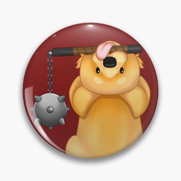 Item preview, Golden retriever with a flail designed and sold by Maythedragonlord .