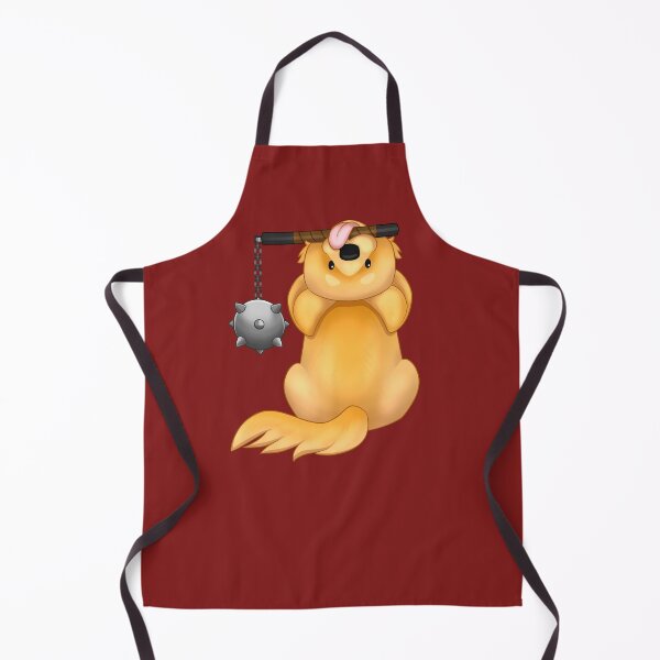 Item preview, Golden retriever with a flail designed and sold by Maythedragonlord .