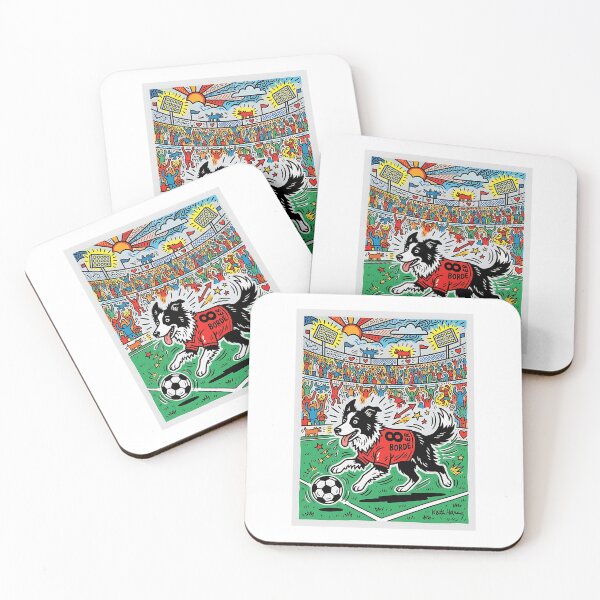 Item preview, Border Collie Soccer designed and sold by PictoVibe.