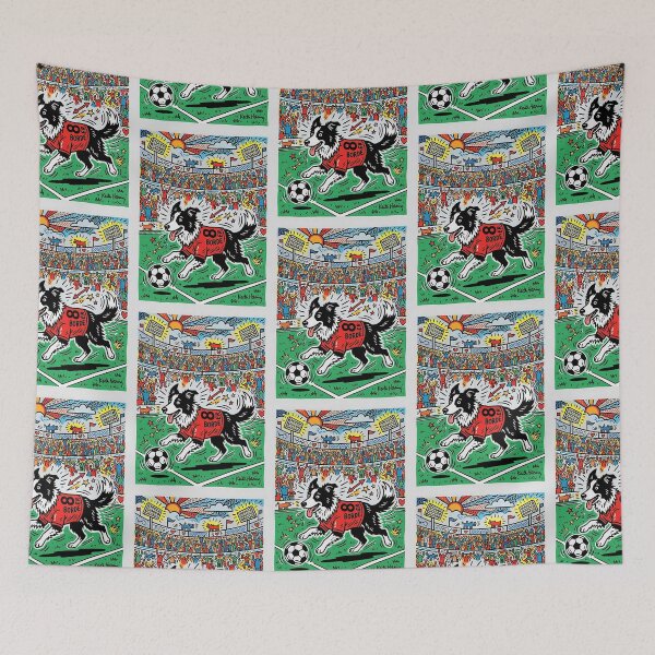 Item preview, Border Collie Soccer designed and sold by PictoVibe.