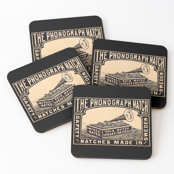 Item preview, The Phonograph Match designed and sold by joshcartoonguy.