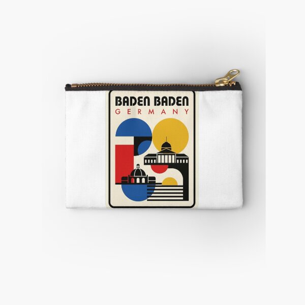 Item preview, Retro Baden Baden Bauhaus Geometric Skyline designed and sold by k3rstman1.