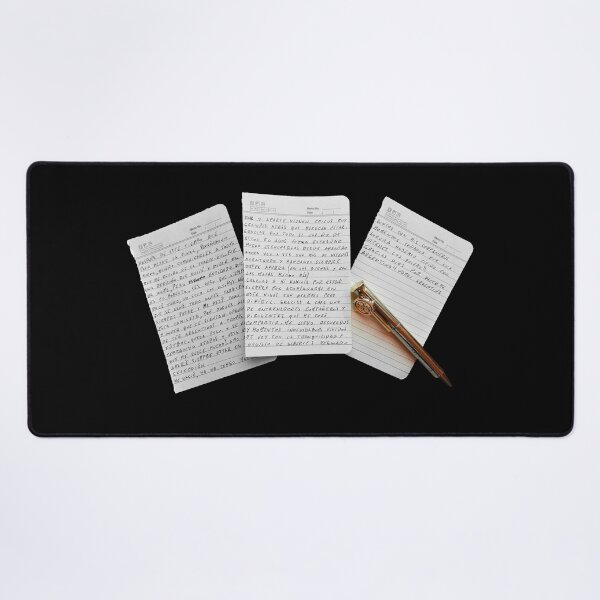 Item preview, Messi - Farewell Letter (written in pen) designed and sold by meme.psd.