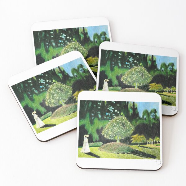 Item preview, Lady in a Garden: Faux Monet designed and sold by rivicole204.