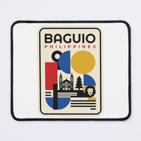 Item preview, Retro Baguio Bauhaus Geometric Skyline designed and sold by k3rstman1.