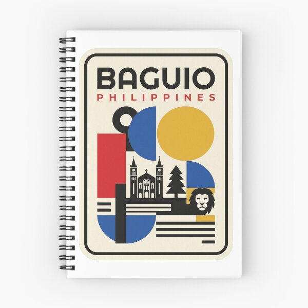 Item preview, Retro Baguio Bauhaus Geometric Skyline designed and sold by k3rstman1.
