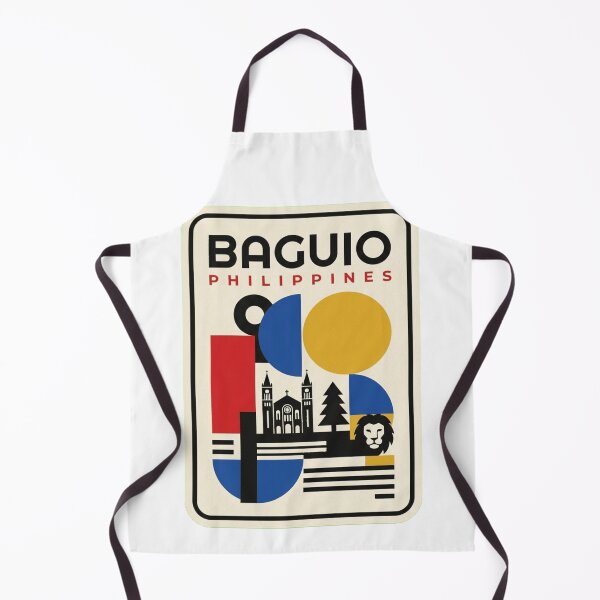 Item preview, Retro Baguio Bauhaus Geometric Skyline designed and sold by k3rstman1.