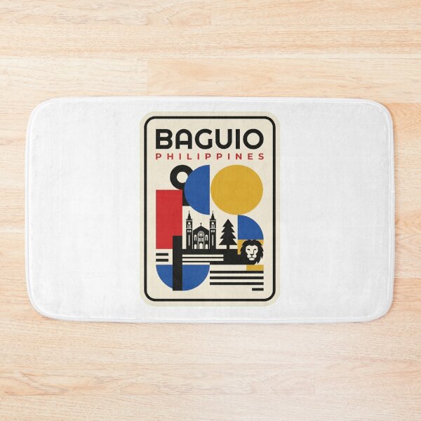 Item preview, Retro Baguio Bauhaus Geometric Skyline designed and sold by k3rstman1.
