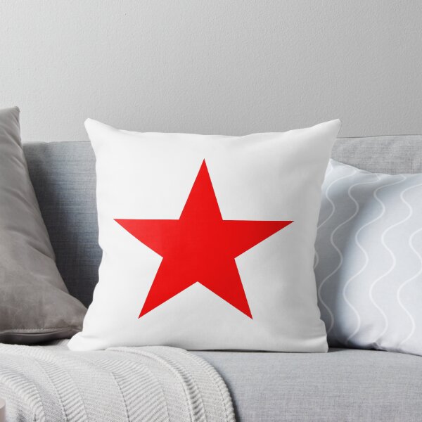 Item preview, Red Five Point Star designed and sold by pattern-archive.