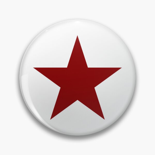 Item preview, Dark Red Five Point Star designed and sold by pattern-archive.