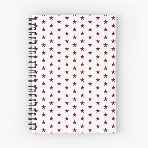 Item preview, Dark Red Five Point Star designed and sold by pattern-archive.