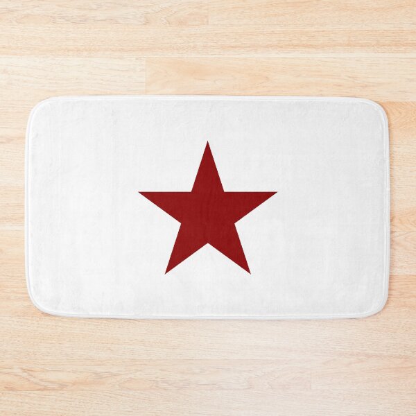 Item preview, Dark Red Five Point Star designed and sold by pattern-archive.