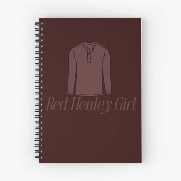 Item preview, Red Henley designed and sold by VeeTheStan.