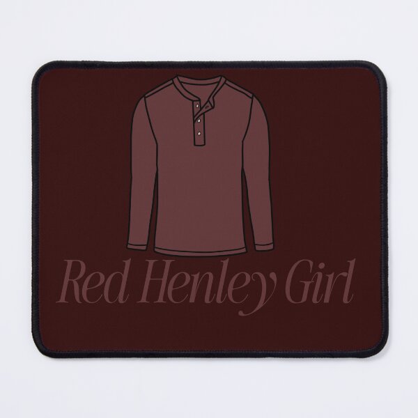 Item preview, Red Henley designed and sold by VeeTheStan.